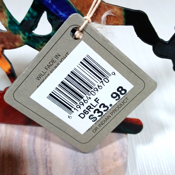 NWT Sandstone & Enamelware Gecko Decor - Picture 4 of 5